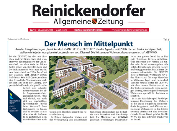 GEWIWO – Reinickendorfer Allgemeine Zeitung