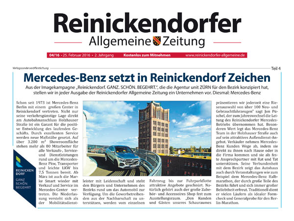Mercedes – Reinickendorfer Allgemeine Zeitung